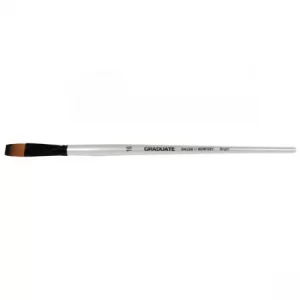 Image of Daler Rowney Graduate Synthetic Bright Long Handled Brush Size 16