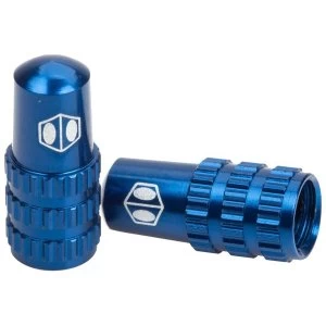 Image of Box .one. Presta Valve Caps Blue