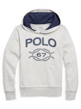 Image of Ralph Lauren Boys Polo Double Knit Hoodie
