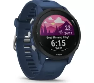 Image of Garmin Forerunner 255 Sports Watch - Tidal Blue, 46 mm, Blue