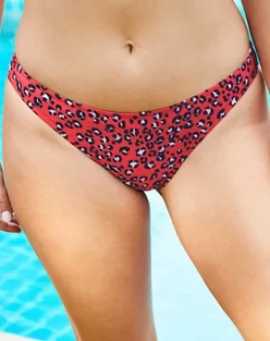 Image of Mala Classic Leopard Print Bikini Bottom