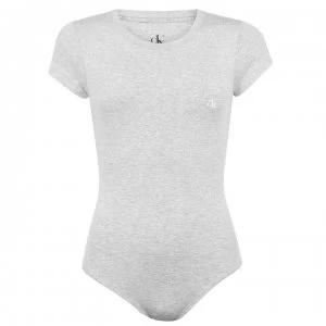Image of Calvin Klein One Lounge Bodysuit - Grey Heather020