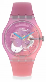 Image of Swatch New Gent SUPERCHARGED PinkS SUOK151 Watch