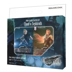 Image of Final Fantasty TCG: Final Fantasy 7 (VII) Remake 2-Player Starter Set Cloud vs. Sephiroth