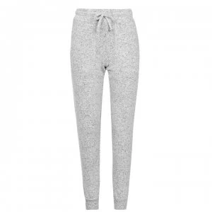 Image of Golddigga Soft Fleece Joggers Ladies - Grey Marl