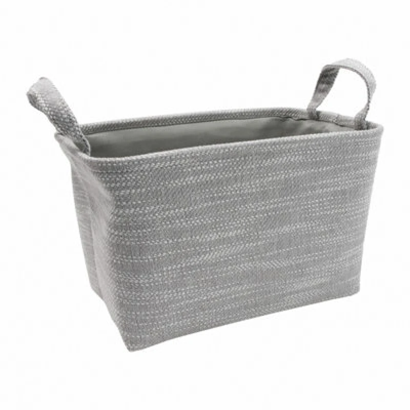 Image of Jvl Serena Rectangular Storage Baskets With Handles