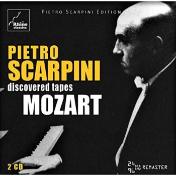 Image of Pietro Scarpini - Mozart: Discovered Tapes CD