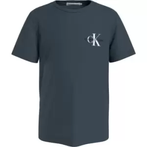 Image of Calvin Klein Jeans Monogram T-Shirt - Blue