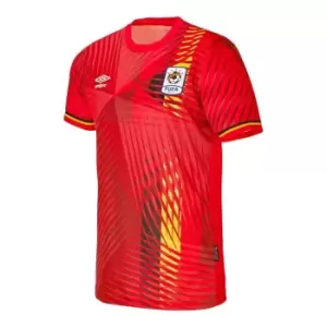 Image of Umbro Uganda Home Shirt 2021 2022 - Red