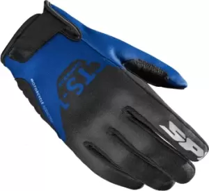 Image of Spidi CTS-1 K3 Motorcycle Gloves, black-blue, Size L, black-blue, Size L