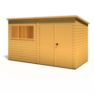 Image of Shire Ranger Premium Shiplap Shed Workshop 12ft x 6 ft