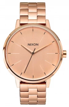 Image of Nixon Kensington All Rose Gold Rose Gold IP Bracelet Watch