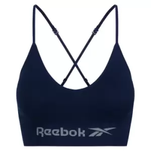 Image of Reebok Terri Cotton Bra Womens - Blue
