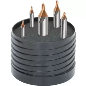 Image of BS1-BS5 Centre Drill TiN Tipped 5 Piece Set