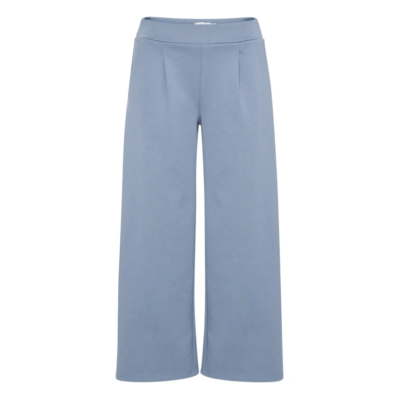 Image of Ichi Womens wide-leg Trousers Ichi Kate Bleu Female L 20116301-184215
