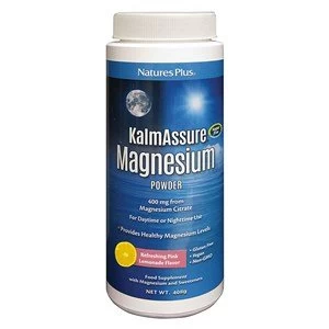 Image of Natures Plus Kalmassure Pink Lemonade Magnesium Powder 408g