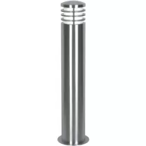 Image of Loops - Outdoor IP44 Bollard Light Stainless Steel LED E27 15W Bulb Garden External