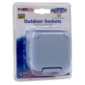Image of Timeguard TPS101 Economy Outdoor Single Gang Socket