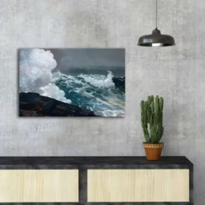 Image of FAMOUSART-089 Multicolor Decorative Canvas Painting