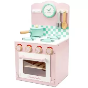 Image of Le Toy Van Honeybake Pink Oven and Hob Set