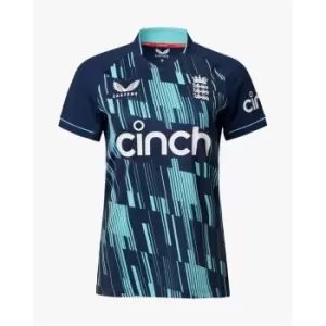 Image of Castore England ODI Replica Shirt Womens - Blue