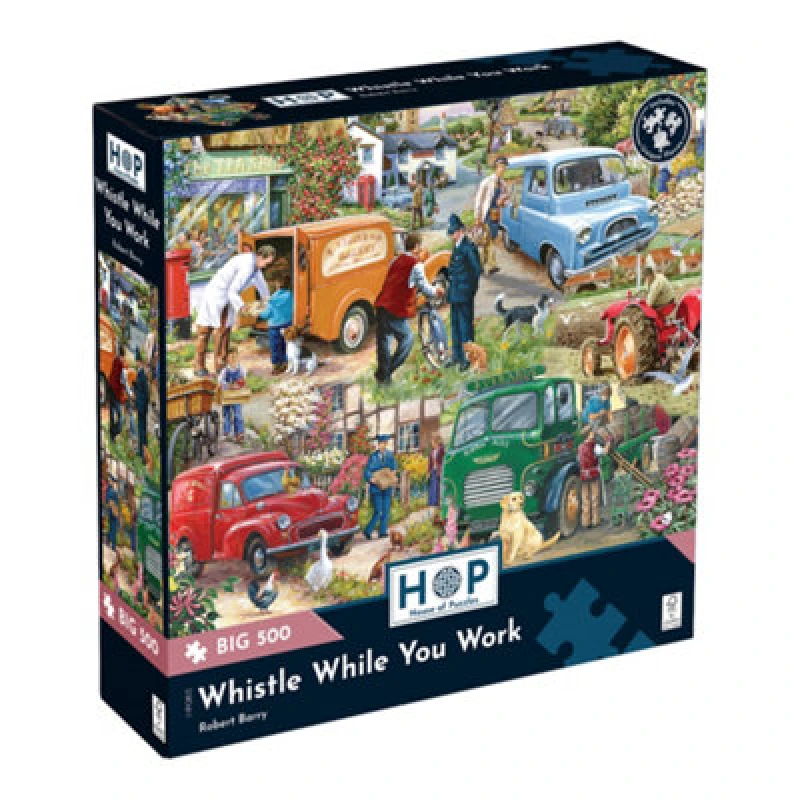Image of The House of Puzzles Whistle While You Work Big 500 Jigsaw Puzzle