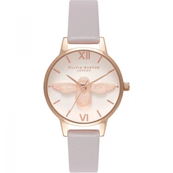 Image of Olivia Burton Animal Motif 3D Bee Midi Dial Ladies Watch