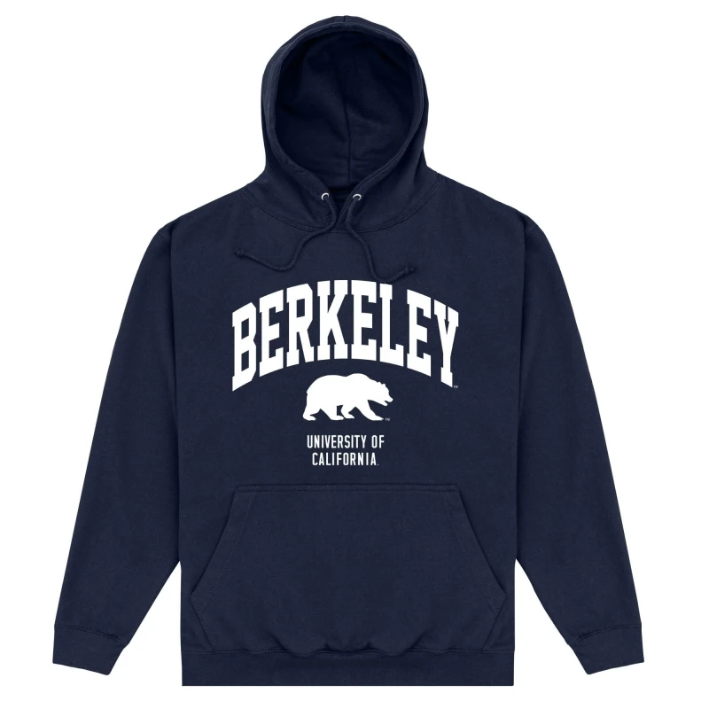 Image of Berkeley Mens Bear Hoodie in Navy Size: Small Navy Male S