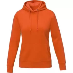 Image of Elevate Womens/Ladies Charon Hoodie (L) (Orange)