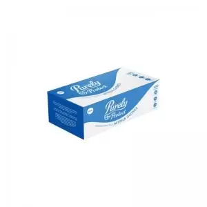 Image of ValueX Nitrile Gloves Blue Small Pack 100 NGP100SBU 15033TC