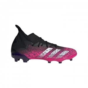 Image of adidas Predator Freak .3 FG Football Boots - Black/ShockPink