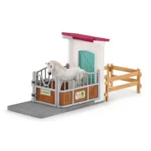 Image of Schleich Horse Club Horse Stall Extension Toy Playset, 5 to 12...