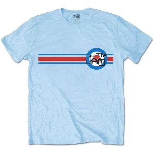 Image of The Jam - Target Stripe Unisex Medium T-Shirt - Blue