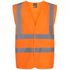 Image of Regatta Mens Hi-Vis Vest (M) (Orange)
