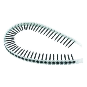 Image of Wickes Collated Drywall Screws Phosphated - 25mm Pack of 1000