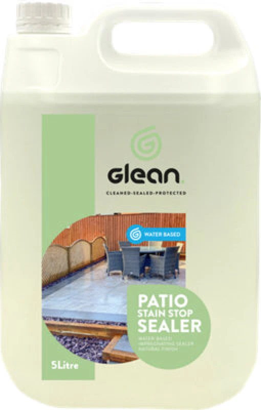 Image of Go Glean Glean Patio Sealer - Stain Stop Solvent Based - 5 Litre