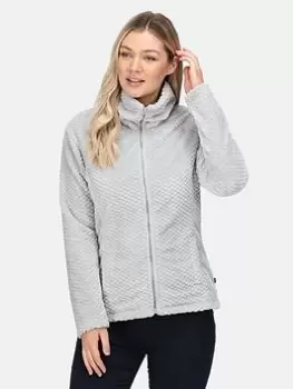 Image of Regatta Heloise Fleece - Light Grey, Light Grey, Size 8, Women