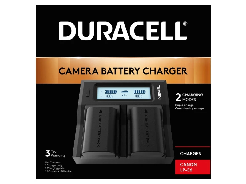 Image of Duracell DRC6103 battery charger
