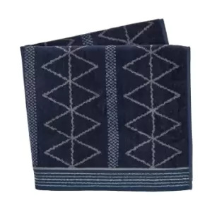 Image of Bedeck of Belfast Mazana BCI Cotton Towel - Blue