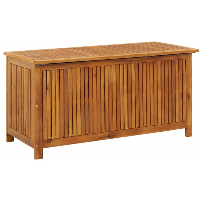 Image of VIDAXL Garden Storage Box 113x50x58cm Solid Acacia Wood vidaXL 8720286590027