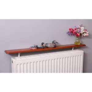 Image of Gablemere 115.5cm Easy Fit Radiator Shelf Oak Effect