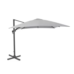 Image of 3m Royce Cantilever Executive Soft Grey Parasol Grey
