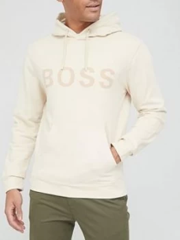Image of Hugo Boss Zeefast Pullover Hoodie Open White 131 Men