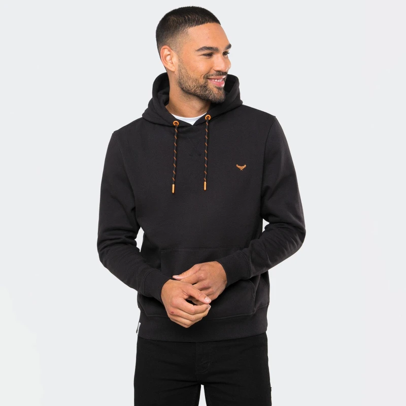 Image of Threadbare Pullover Hoodie - Black L