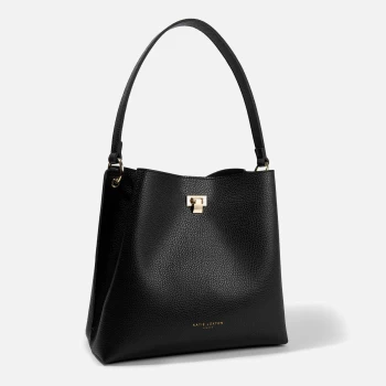 Image of Katie Loxton Womens Reese Shoulder Bag - Black