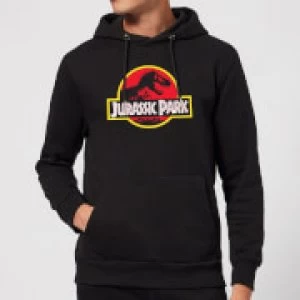 Image of Jurassic Park Logo Hoodie - Black - S