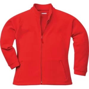 Image of Portwest Ladies Aran Fleece Red S