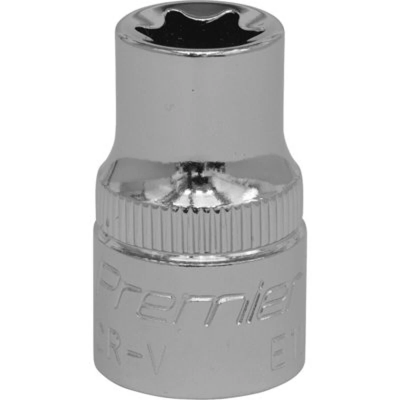 Image of Loops E11 TRX Star Socket Bit - 3/8" Square Drive - PREMIUM Drop Forged Head Knurled Multi