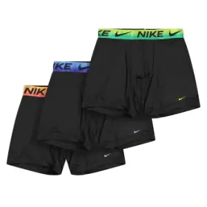 Image of Nike Boxer Brief 3Pk, Green/White/Grey, Male, Sleep - & Underwear, 0000KE1157