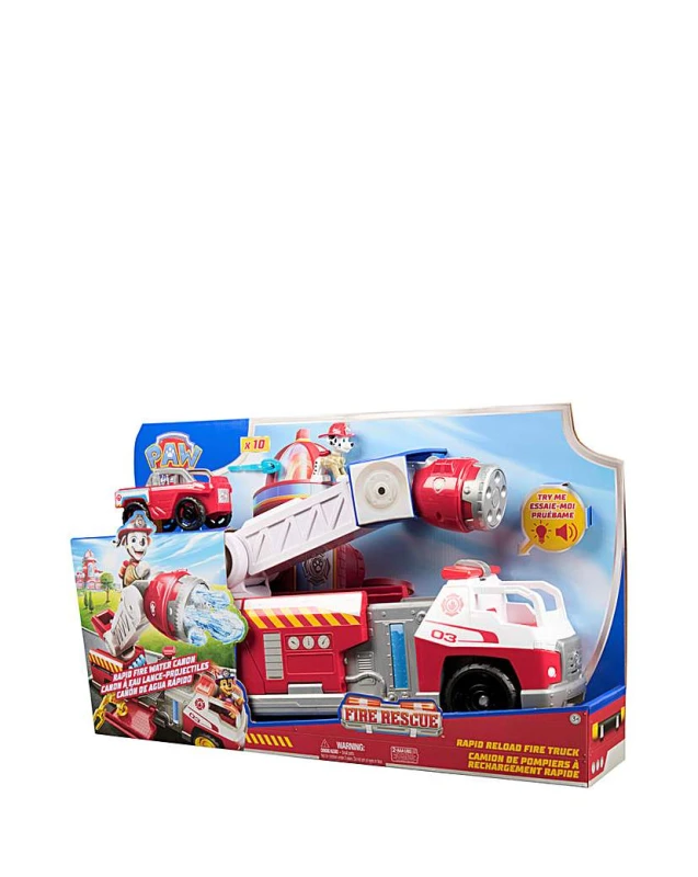 Image of Paw Patrol Paw Patrol Fire Rescue Rapid Reload Fire - Paw Patrol Male RN62001